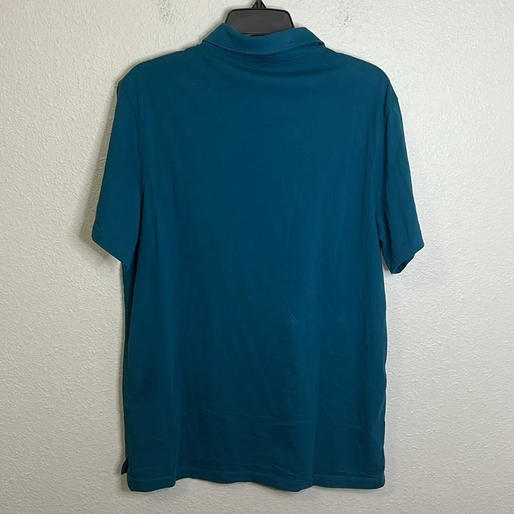JCrew Mercantile Broken In Polo Blue Size Large